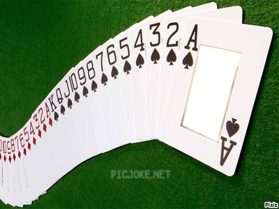 poker face Montage photo