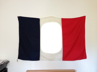 drapeau francais Photomontage