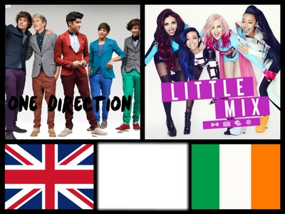 One Direction ♥ Little Mix Fotomontáž