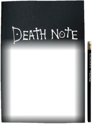 death note cortometraje Photo frame effect