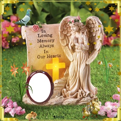 always in our hearts Photo frame effect