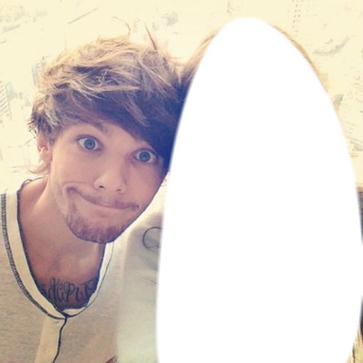 Louis Tomlinson and fans Photo frame effect