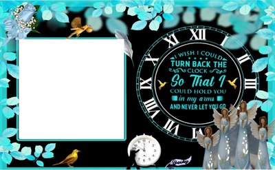 i wish i could turn back time Montage photo