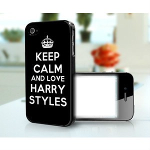 Keep calm and Love Harry Styles Photo frame effect