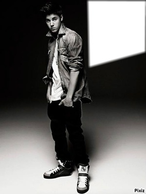 Love Justin Bieber Fotomontaggio