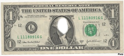 Dollar Photomontage