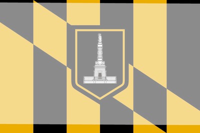 Baltimore Flag Photomontage