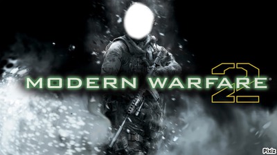 mw2 guerre Photo frame effect
