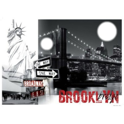 Brooklyn フォトモンタージュ