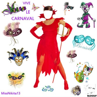 Carnaval Fotomontage