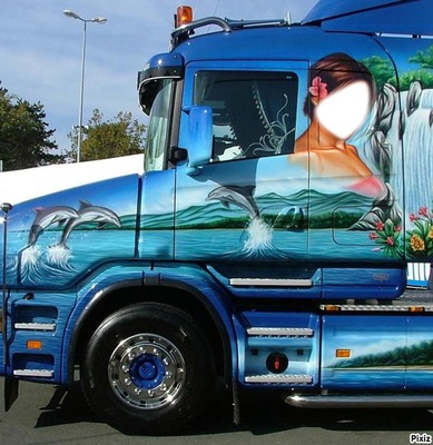 camion Fotomontáž