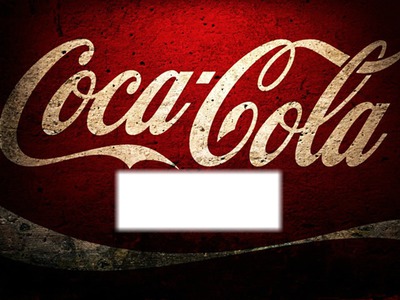 coca cola Fotomontasje