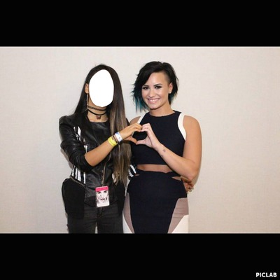 Demi Lovato M&G Fotomontáž