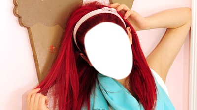 Hair red Fotomontaggio