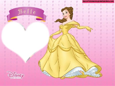 Princesa Belle Fotomontage