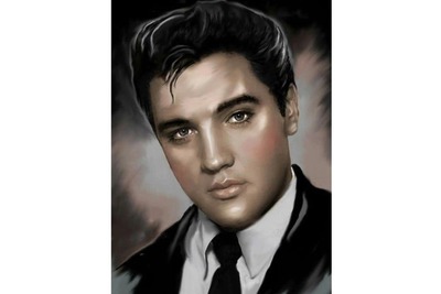 Elvis Presley Fotomontáž