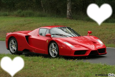 Ma  Ferrari !! Photo frame effect