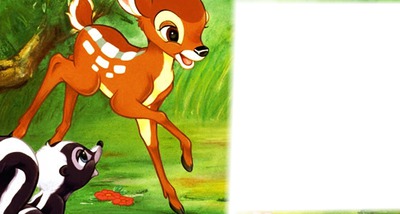 bambi Fotomontažas