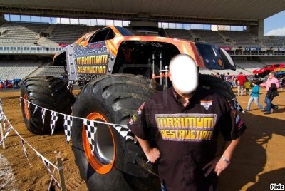 monster truck Montage photo