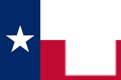 Texas flag Photomontage