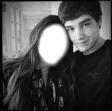 you and Liam Photo frame effect