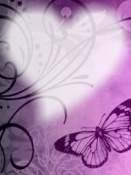 coeur papillon Фотомонтажа