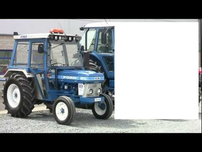 ford tracteur Fotomontage