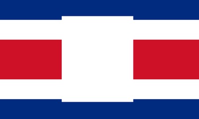 Costa Rica flag Фотомонтаж