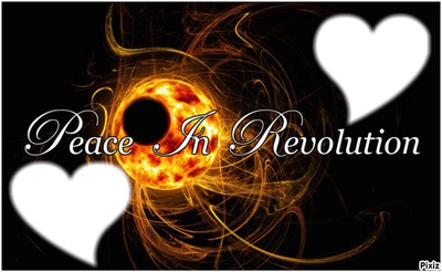 peace in revolution Montage photo