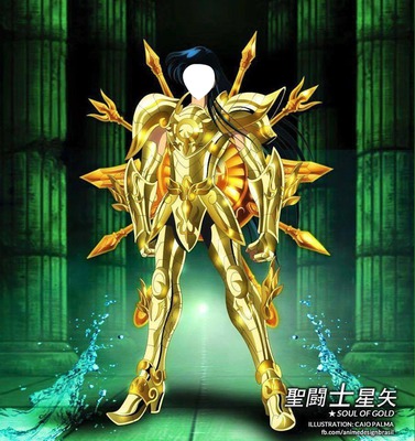 santo de libra omega フォトモンタージュ