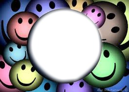 smiley Photo frame effect