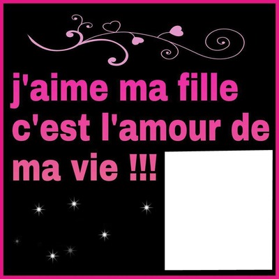 ma fille Montage photo