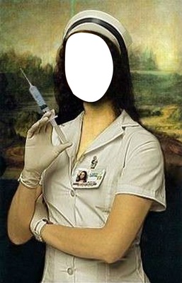 infirmière Fotomontage