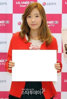 Taeyeon snsd Photomontage