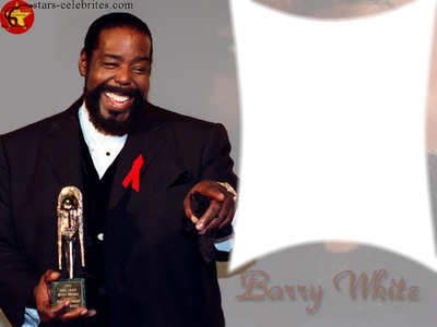 barry white Photo frame effect