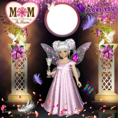mothers day in heaven Photomontage