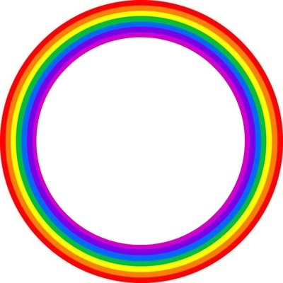 Ram rainbow Fotomontasje