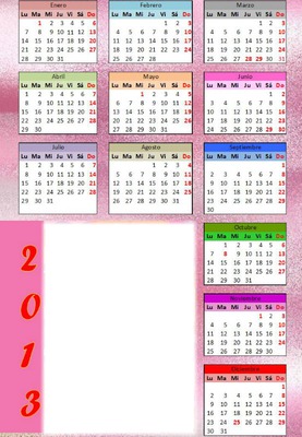 calendario 2013 Φωτομοντάζ