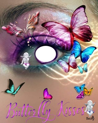 butterfly kisses Photomontage