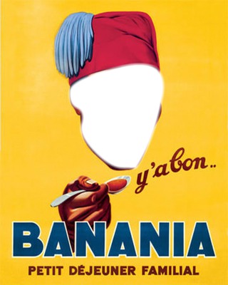 banania フォトモンタージュ