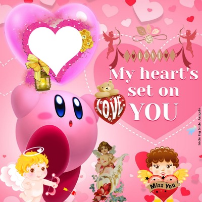 my hearts set on you Montage photo