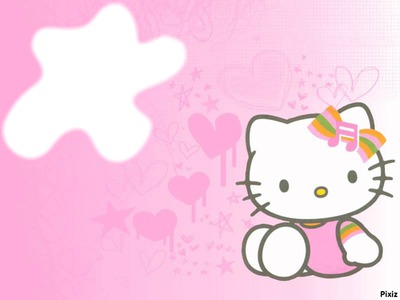 Hello Kitty Valokuvamontaasi