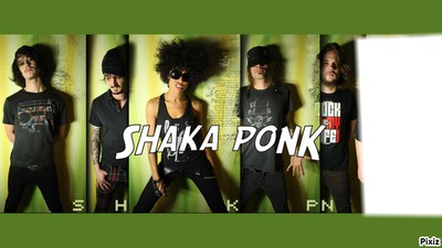 shaka ponk Fotomontagem