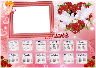 Calendario 2014 Montaje fotografico