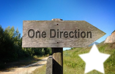 One Direction Fotomontagem