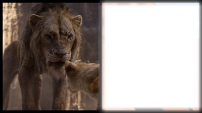 le roi lion film sortie 2019.250 Photo frame effect