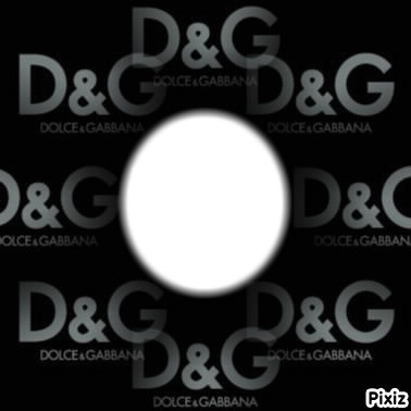 D&G marque Photo frame effect