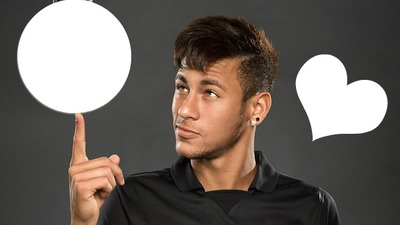 neymar para fãns Fotomontage