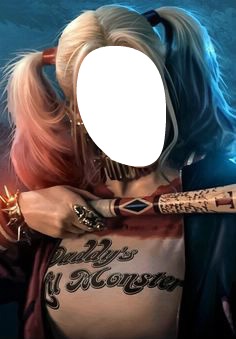Harley Quinn Fotomontage