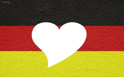 love Allemagne Photo frame effect